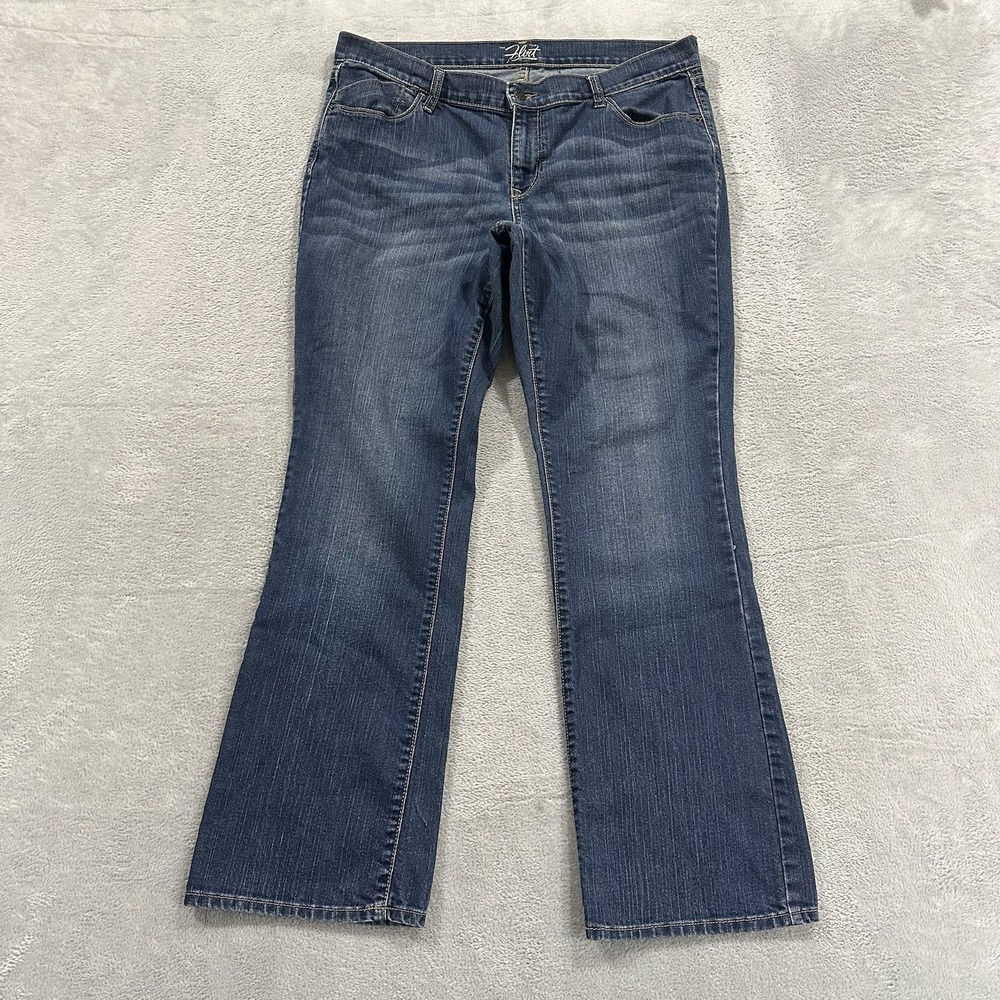Old Navy The Flirt Jeans Women 14 Bootcut Blue Western Y2K